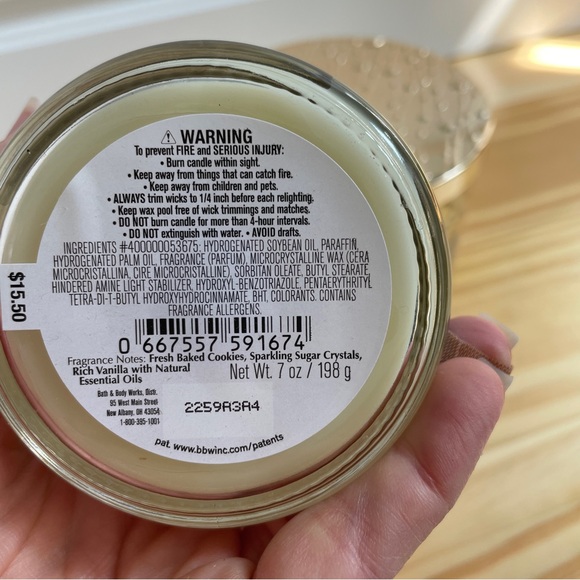 Merry Cookie Bath and Body Works Candles - Picture 7 of 7